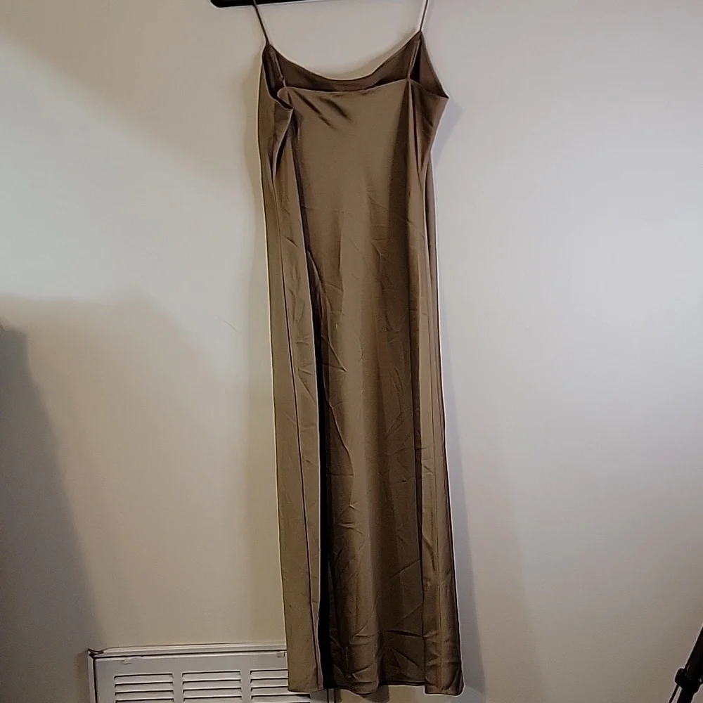 J. Crew Brown Slip Dress - Picture 2 of 5